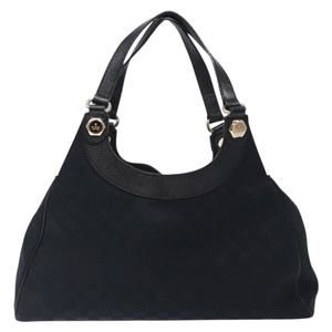 Gucci Charmy Black Canvas shoulder